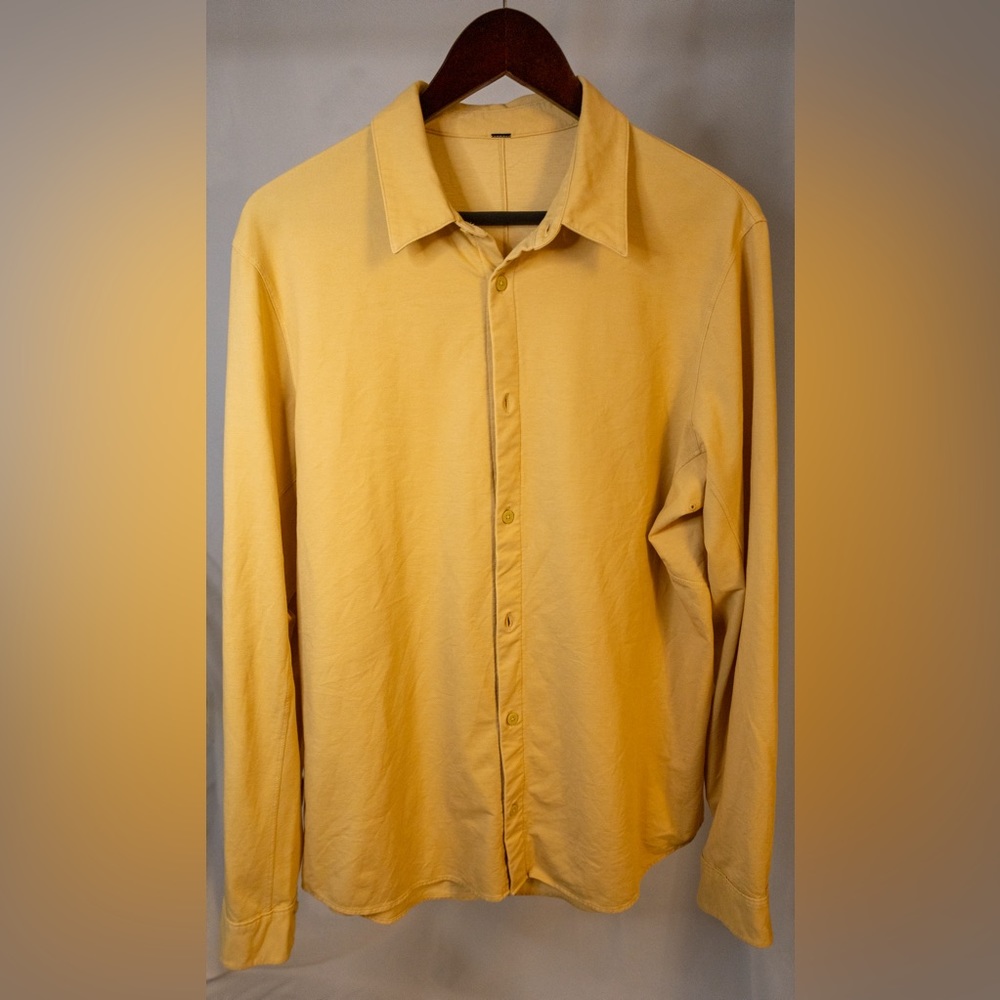 Lululemon Commission Long Sleeve Shirt *Wash EZDG (Large)